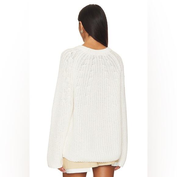Free People Take Me Home Sweater in Ivory | LIKE NEW - Picture 2 of 6